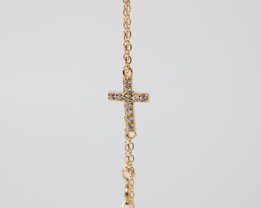 Exquisite Cross Bracelet