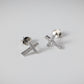 Dainty Cross Stud Earrings