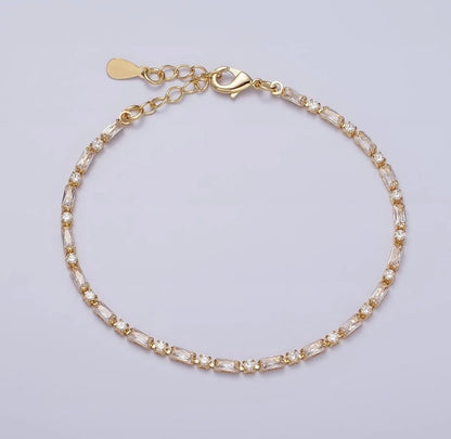 Divine Elegance Tennis Bracelet