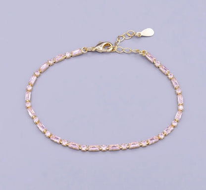 Divine Elegance Tennis Bracelet