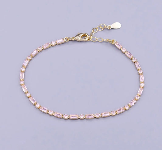 Divine Elegance Tennis Bracelet