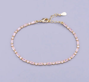 Divine Elegance Tennis Bracelet